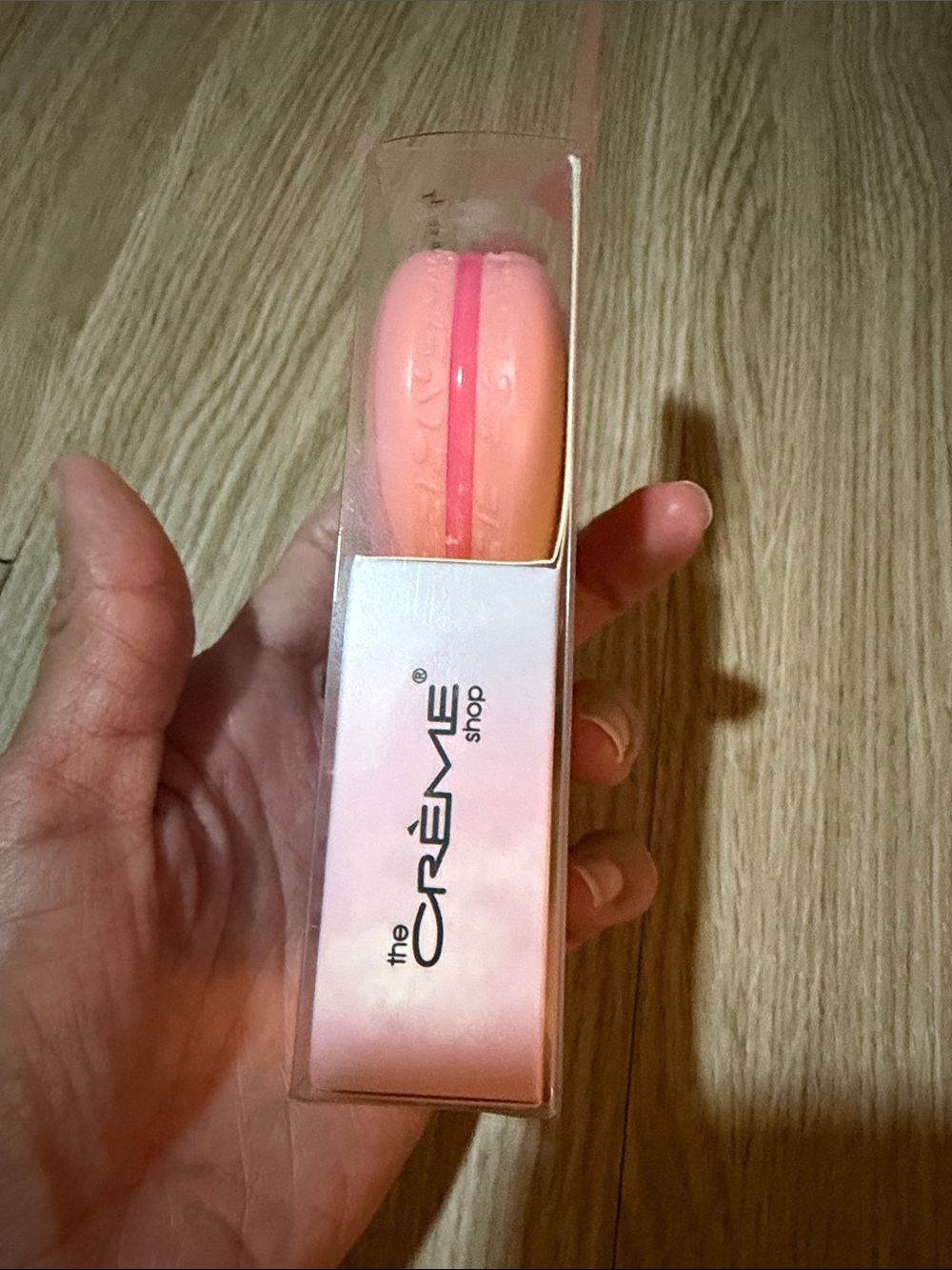 The Creme Shop Pink Cotton Candy Macaron Lip Balm NIB - Picture 7 of 9